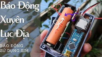 [#Ntk_Lab] || Mạch Báo Động Sử Dụng Module Sim800l