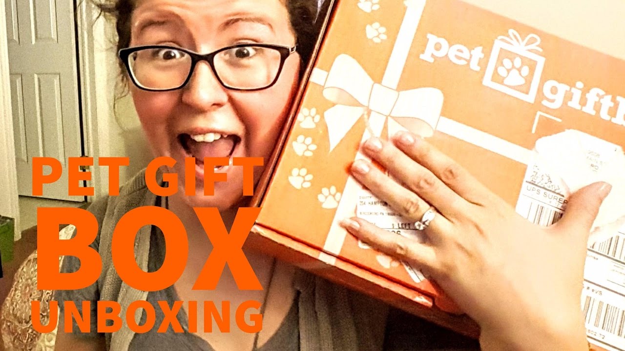 Pet Gift Box Subscription Unboxing | March 2017 - YouTube