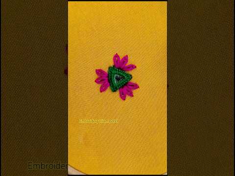 ત્રિકોણ કાચ ભરવાની રીત | Easy Triangle Mirror Work Tutorial Step By Step #shorts