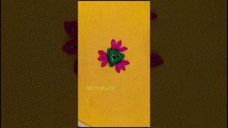 ત્રિકોણ કાચ ભરવાની રીત | Easy Triangle Mirror Work Tutorial Step By Step #shorts