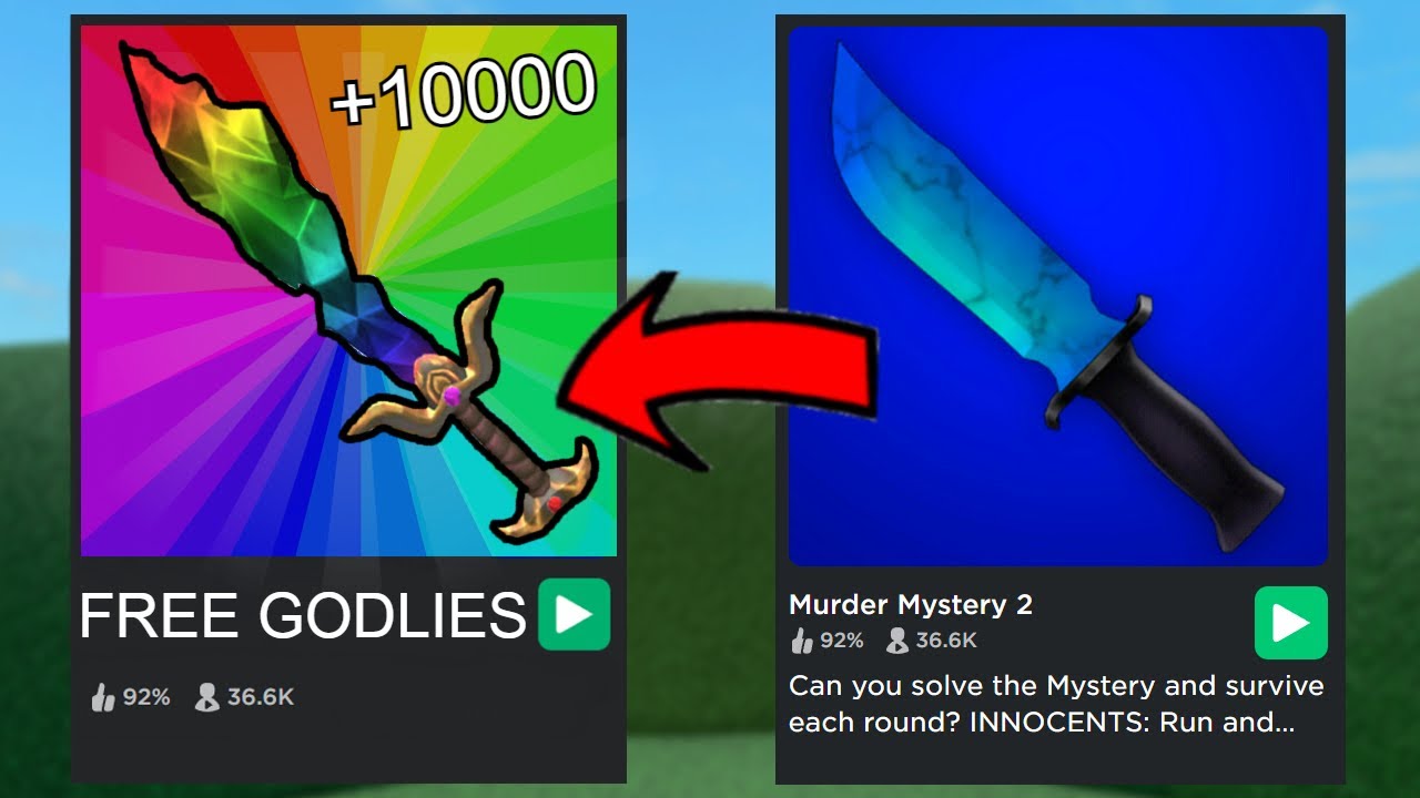 Every Knife In Murder Mystery 2 and Murder Mystery 