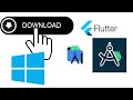Install flutter on windows