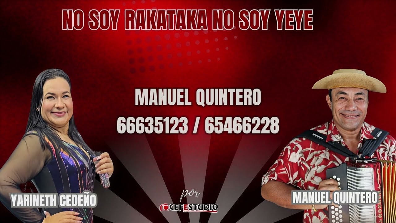 🔴 Típico Panameño en Vivo | No soy Rakataka No soy Yeye | Manuel Quintero  |