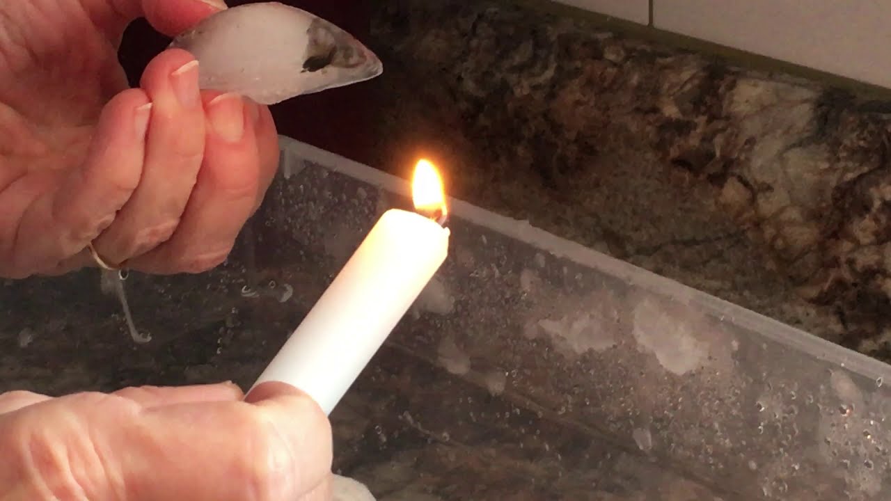 BURNING SNOW | Homeschool Science Experiment