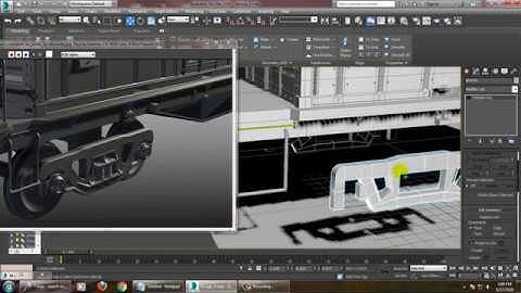Tutorial on modeling & texturing a Train Boogie in 3dsmax ( part 7)