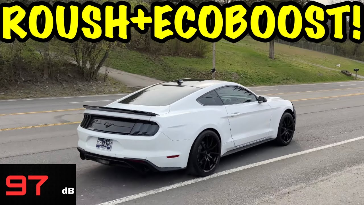 We Put Roush Axle Back Exhaust on a Ecoboost Mustang! YouTube