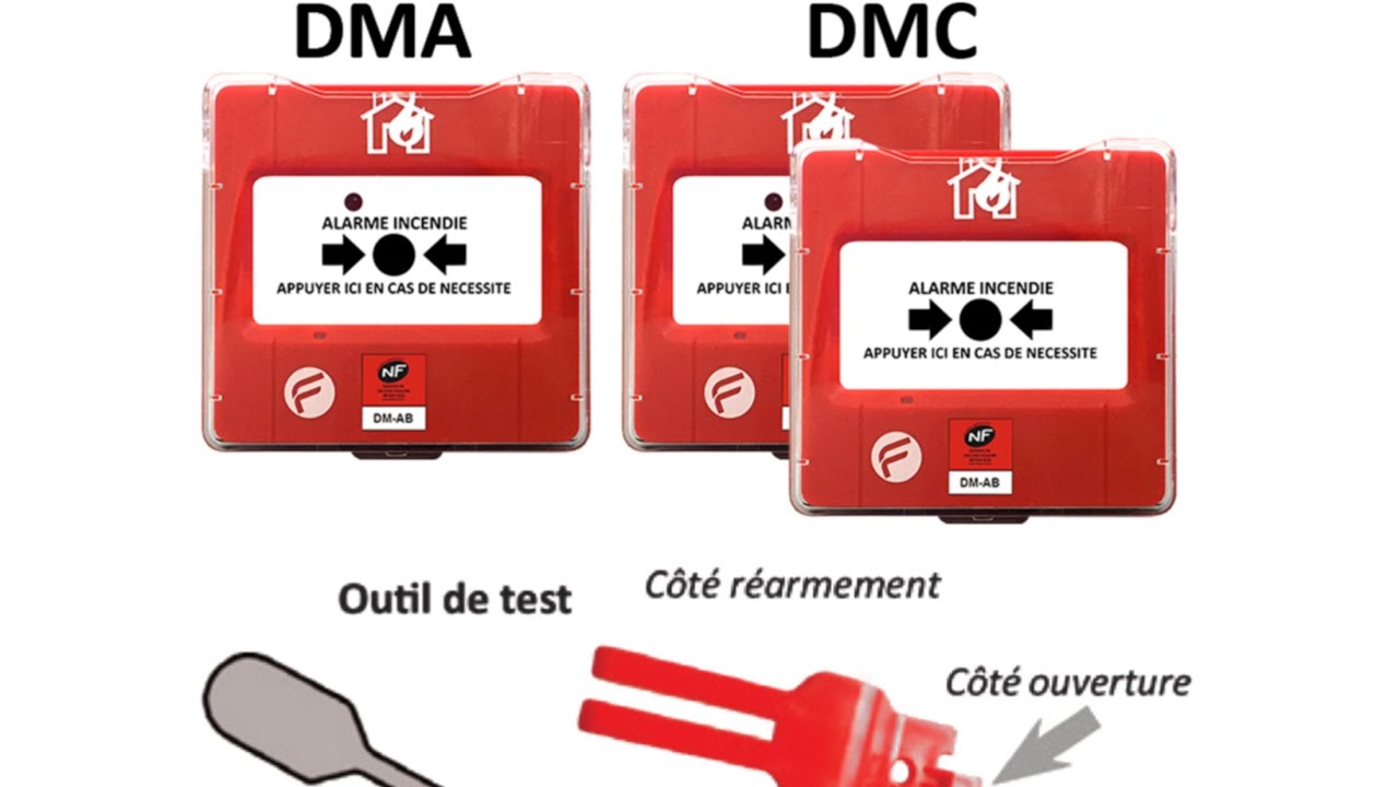 Déclencheur manuel Finsécur SEXTANT-DMC