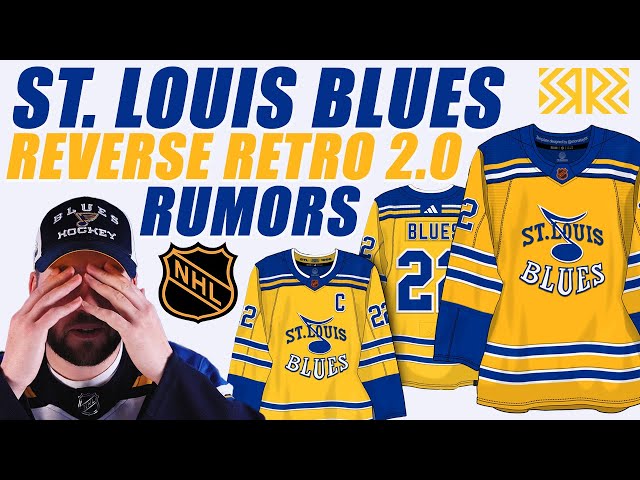And just like that the @St. Louis Blues new #reverseretro jersey is in