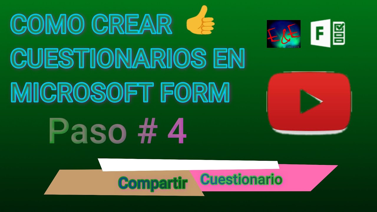 💪COMO CREAR CUESTIONARIOS EN MICROSOFT FORM desde cero 👉PASO 4 - YouTube