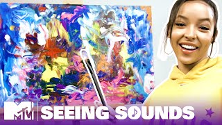 Tinashe Can 'See' Her Songs, So We Had Her Paint Them 🎨 Seeing Sounds