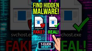 How to Find Hidden Malware in 1 Click! 🕵️‍♂️ (Windows Secret)