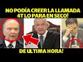 SE ACABO! LORENZO EN SH0CK TRAS RECIBIR LLAMADA! NO LO PODIA CREER. LO SACUDE OBRADOR MEXICO FESTEJA