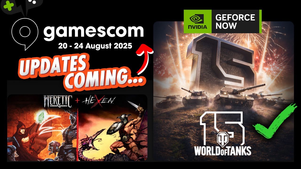 Heretic + Hexen & Gamescom UPDATES Soon! | GeForce Now News UPDATE ...