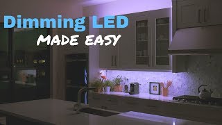 Dimming LED Easily - control by WiFi, Alexa, Crestron, RTI, Control4, Lutron, IFTTT, Google Home