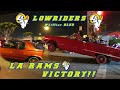 WHITTIER BLVD LOWRIDERS CELEBRATE LA RAMS VICTORY WIN TO THE SUPERBOWL!!! SUNDAY FUNDAY CRUISE!!!
