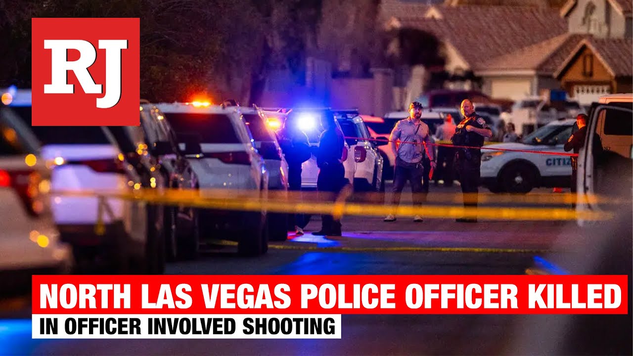 North Las Vegas Police Officer killed in shooting - YouTube