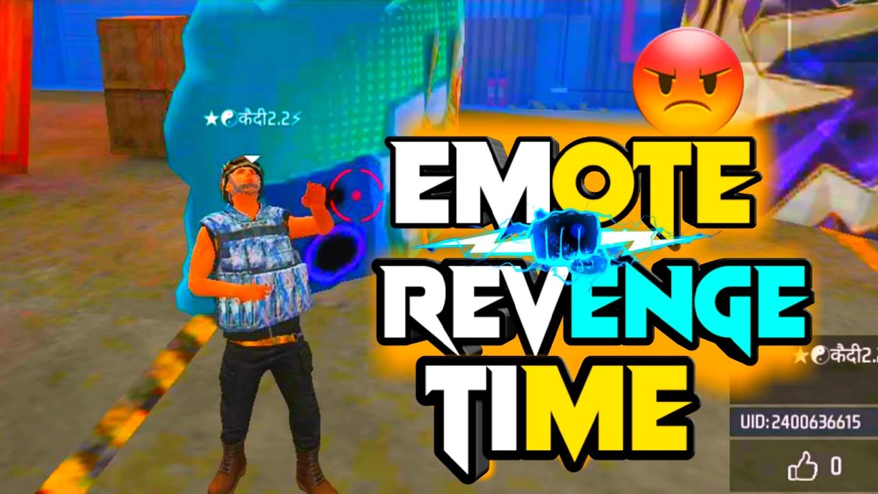 EMOTE KA BADLA 😡 Don't Show Me Emote || REVENGE😡 ?? || Garena Free Fire ...
