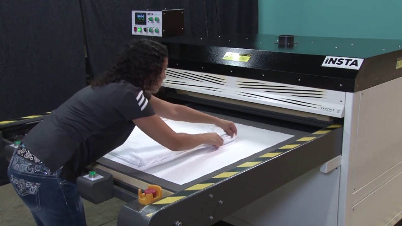 How to make all over printed shirts with the Epson SureColor F6200 Dye-Sublimation Printer - YouTube