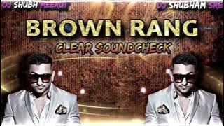 BROWN RANG🤎|| HIGH GAIN |💥CLEAR SOUNDCHECK |🎧DJ SHUBHAM SRE | DEMAND BY DJ TUSHAR BURADI 🔥