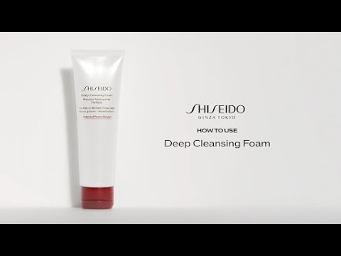 How to: Deep Cleansing Foam | Shiseido