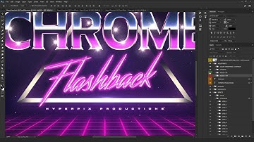 Retro Futuristic 80s Text Effect