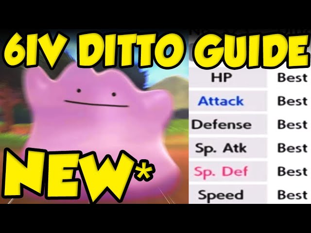 10 x Shiny 6IV Foreign Ditto Pokemon - Masuda Breeding Pack - Natures:  Modest Jolly Adamant Timid Bold Impish Calm Careful Serious Hasty