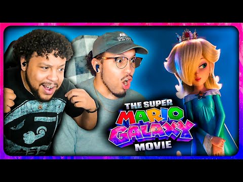 SUPER MARIO GALAXY MOVIE TRAILER REACTION!! | Rosalina | Bowser Jr. | Nintendo | Animation | 2026