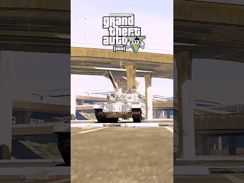 Tank Suspension Evolution in Every Gta #gta #gta5 #gta4 #gtav #gta6 #shortvideo