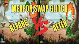 Cuphead - Weapon swap Glitch [BEFORE X AFTER Patch]