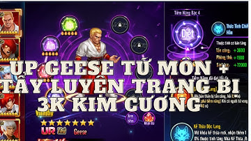 Hoàn thành Geese tứ môn + Tẩy luyện trang bị 3k kim cương | Geese dame to máu trâu nhất xóm