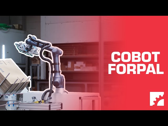 COBOT FORPAL: Formatura e Pallettizzazione scatole by Corti Domenico Srl