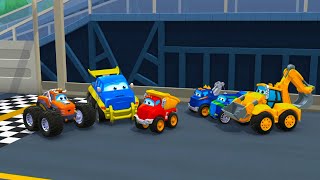 Safe Racing | Car Cartoons for Kids | The Adventures of Chuck & Friends