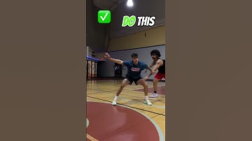 How to get open the right way in basketball 🏀‼️ #basketballtraining