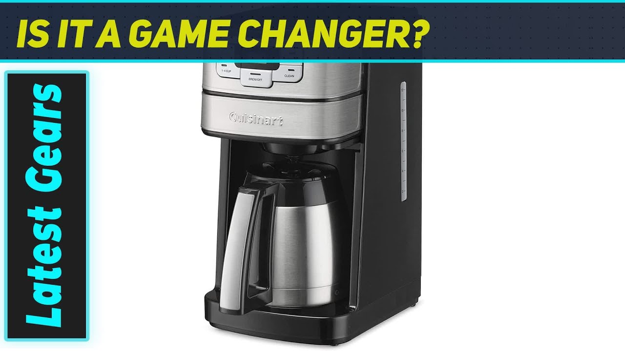 Cuisinart DGB-450: Perfect Grind & Brew Coffeemaker? - YouTube