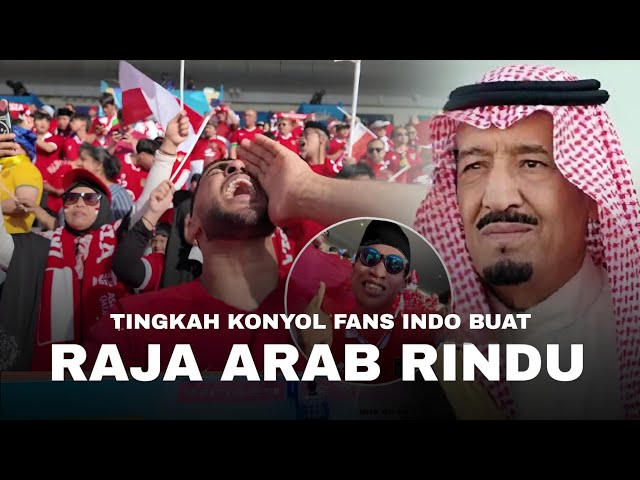 Gak Ada Indonesia Gak Seru Pengakuan Jujur Raja Qatar yang Rindu Tingkah Nyeleneh Fans Indonesia class=