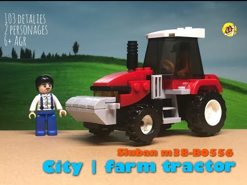 конструктор трактор Sluban M38-B0556
