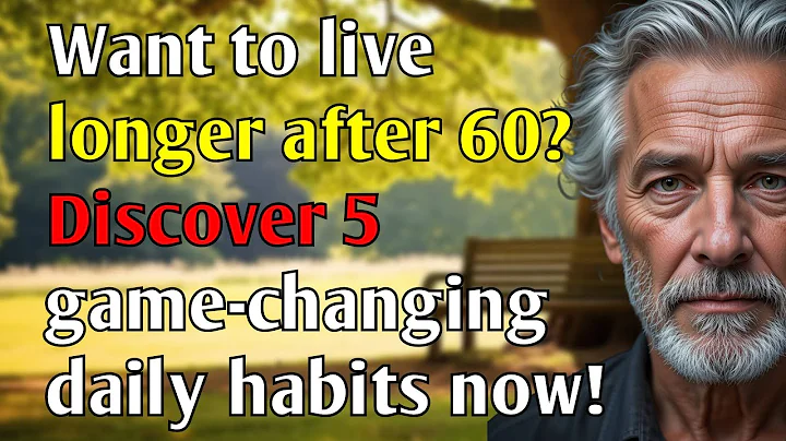 5 Daily Habits for Longevity After 60 – Unlock a Longer, Healthier Life!