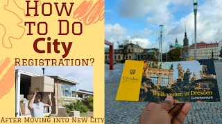 How to do City Registration?| First Things to do after arriving in Germany | Part 1 | StudyInGermany