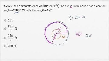 Circle theorems — Harder example | Math | SAT | Khan Academy