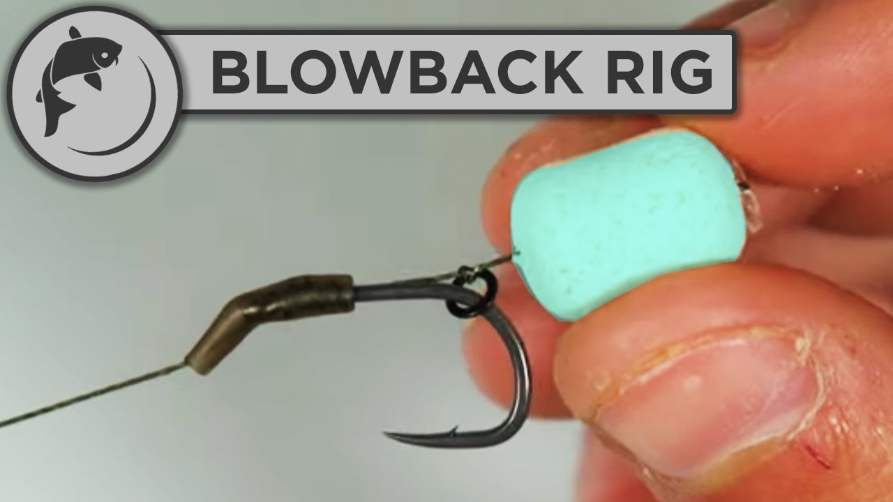 How To Tie A Blowback Rig For Carp Fishing (Easy To Tie Carp Rig) 