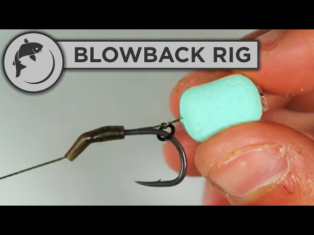 How To Tie A Blowback Rig For Carp Fishing (Easy To Tie Carp Rig) 