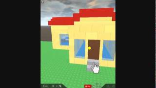 Showing my house I built in 7 mins :D