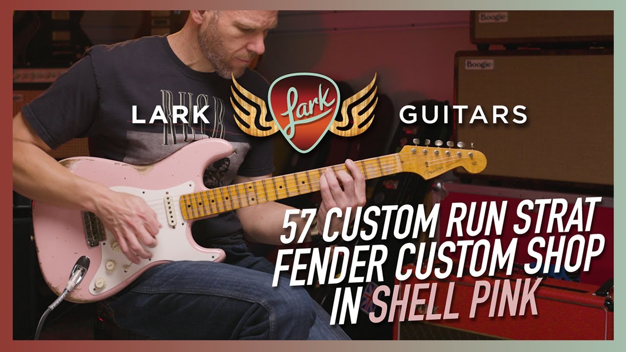 Fender Custom Shop 1957 Stratocaster in Shell Pink - Lark Guitars
