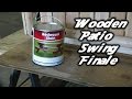 Wooden Patio Swing Finale Wooden Patio Swing Finale