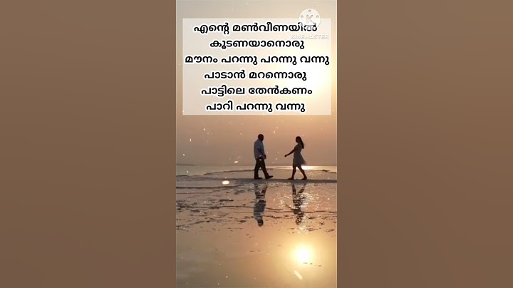 എന്റെ മൺ വീണയിൽ കൂട് കൂട്ടാൻ ഒരു മൗനം...... 😃😃😄🥰