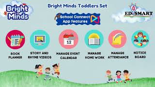 Edsmart Bright Minds Toddler Kit – The Perfect Learning Companion for Preschoolers!