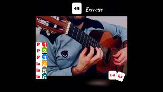 Day 45 Gitar Egzersizleri P-Ia 1-4