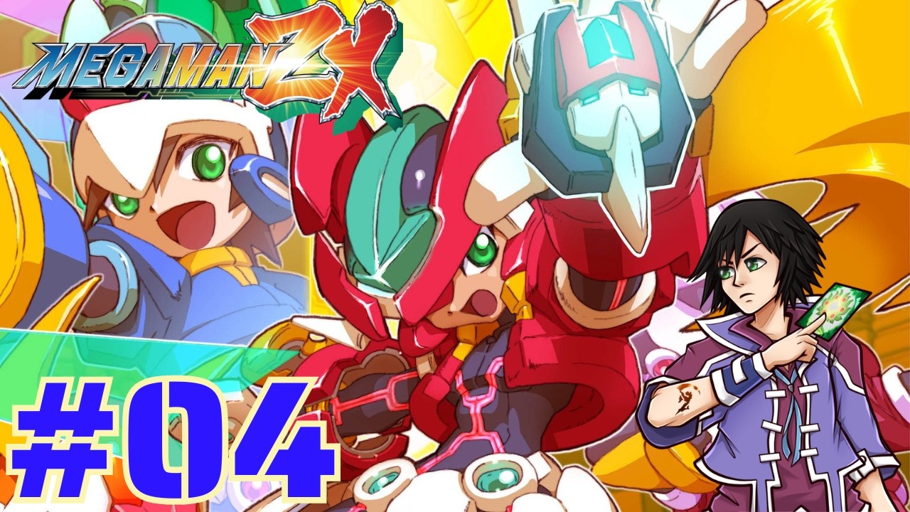 Mega Man ZX Blind Playthrough Part 4 Hurricaune the Wolveroid