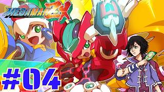 Mega Man ZX Blind Playthrough Part 4 Hurricaune the Wolveroid