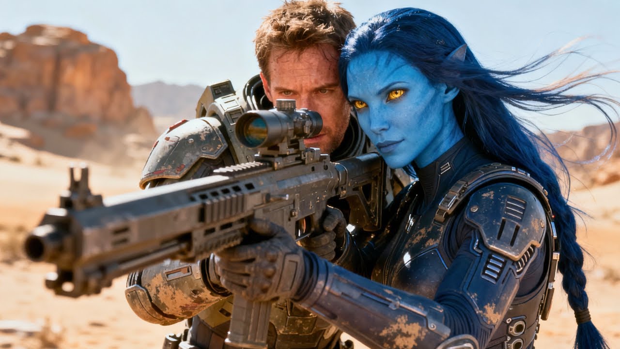 „Unmöglich!“ – Alien-Mädchen erstarrt, als sie den perfekten Schuss eines Menschen sieht.